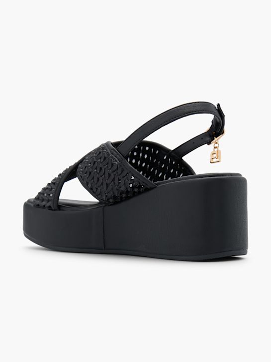 Laura Biagiotti Sandalo con tacco Nero 137873 3