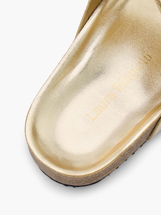 Laura Biagiotti Ciabatta con plantare profondo Oro 137882 6