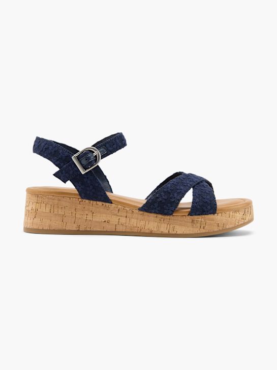 Graceland Sandalette Dunkelblau 137933 1