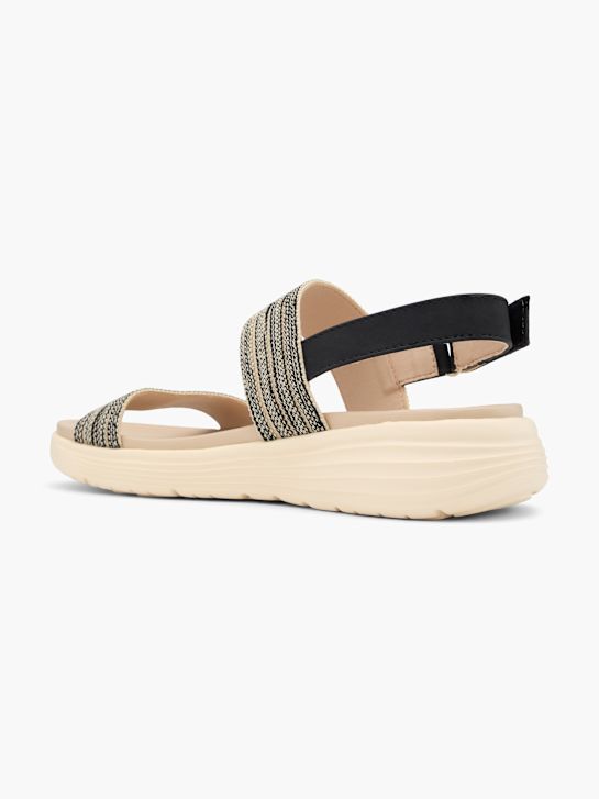 Easy Street Sandalia Negro 137971 3