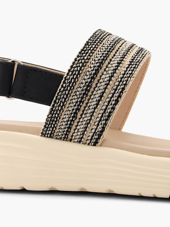 Easy Street Sandalia Negro 137971 6