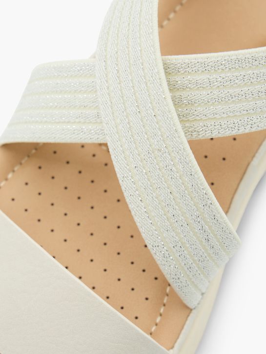 Easy Street Sandalia Blanco roto 137972 5