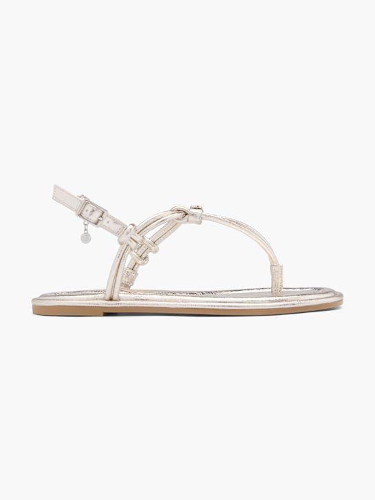 Buffalo Zehentrenner-Sandale Silber 138047 1