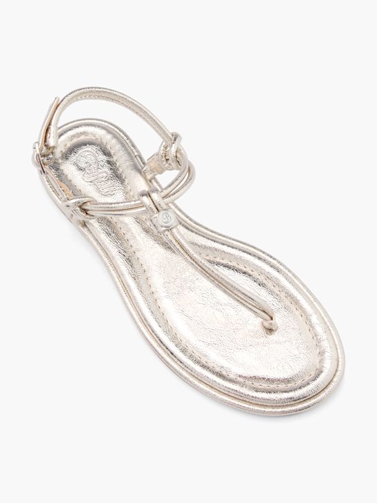 Buffalo Zehentrenner-Sandale Silber 138047 2