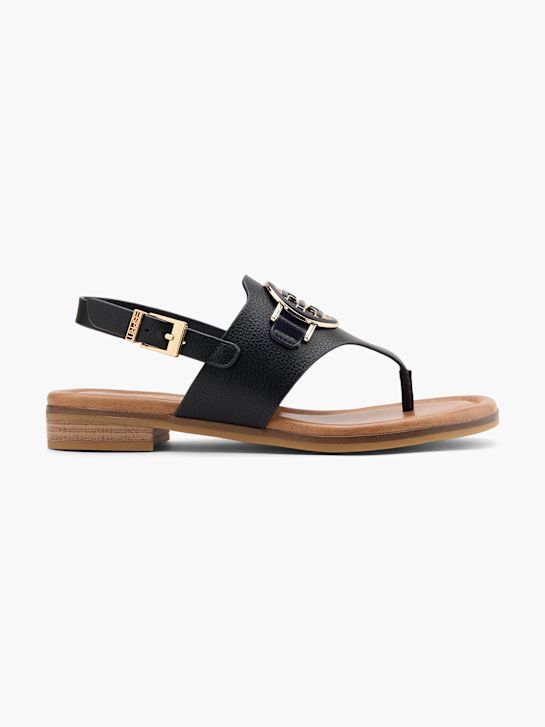 ESPRIT Zehentrenner-Sandale Schwarz 138051 1