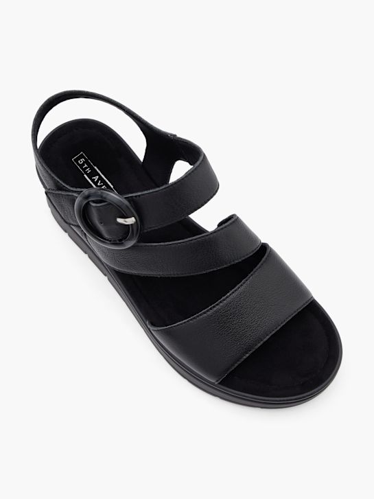 5th Avenue Sandale cu toc Negru 138157 2