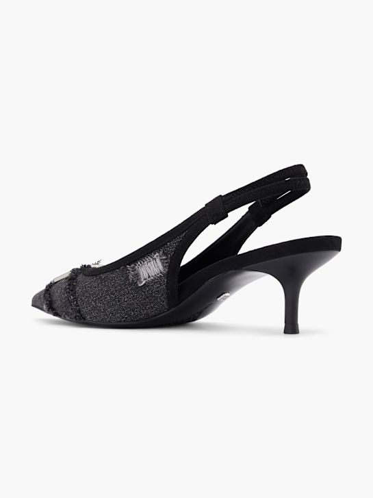 Buffalo Slingpumps Schwarz 138182 3