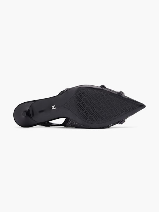 Buffalo Slingpumps Schwarz 138182 4