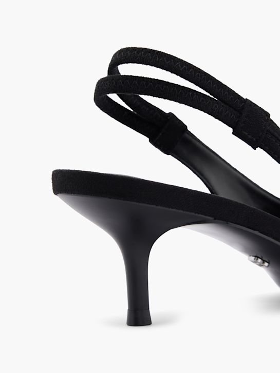 Buffalo Slingpumps Schwarz 138182 6