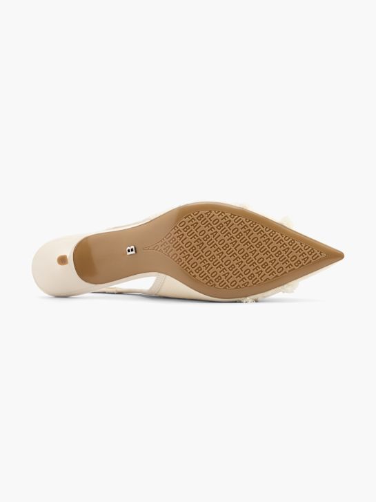 Buffalo Slingpumps Beige 138183 4