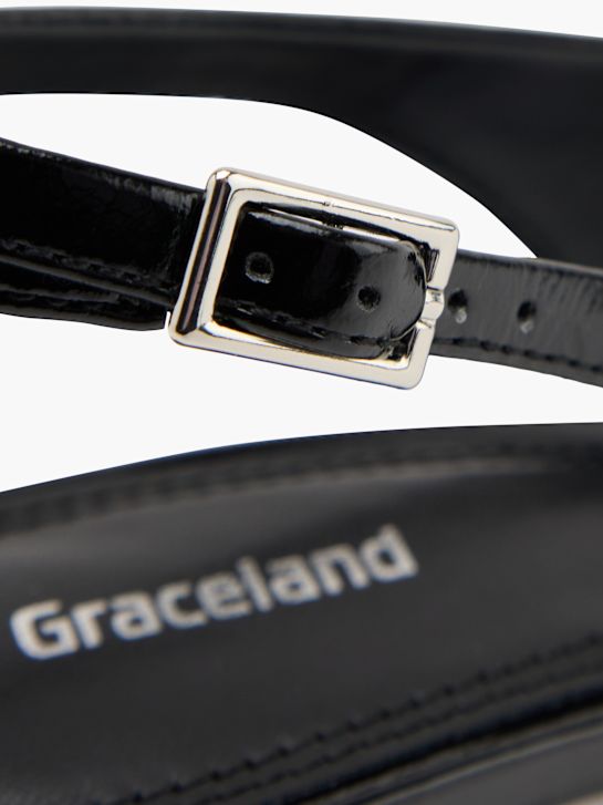 Graceland Slingpumps Schwarz 138191 5