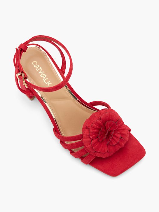 Catwalk Sandale z visoko peto Rdeča 138208 2