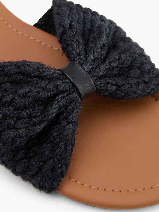 PIECES Chaussons Noir 138348 5