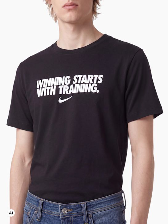 Nike T-Shirt Schwarz 138699 4