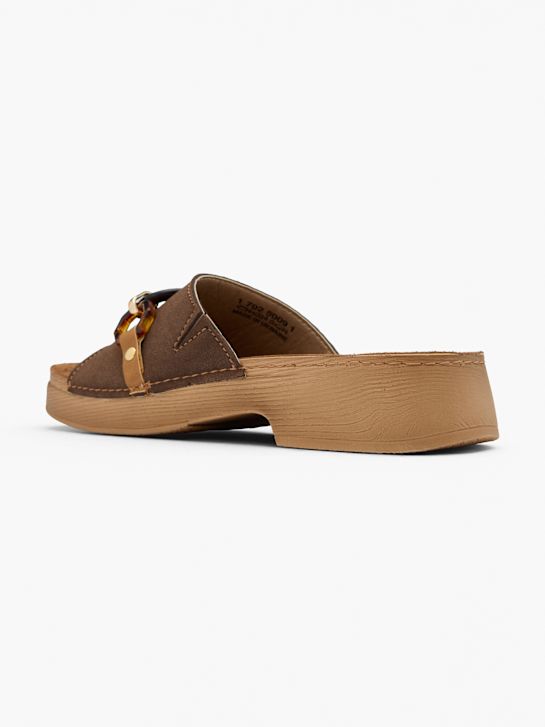 Easy Street Zoccolo Marrone 138713 3
