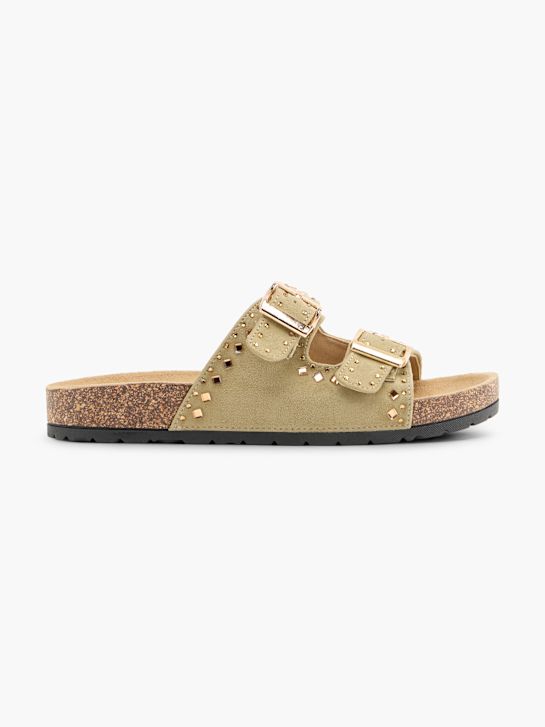 Graceland Pantolette Olive 138791 1
