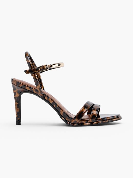 Catwalk Højhælet sandal Brun 138833 1