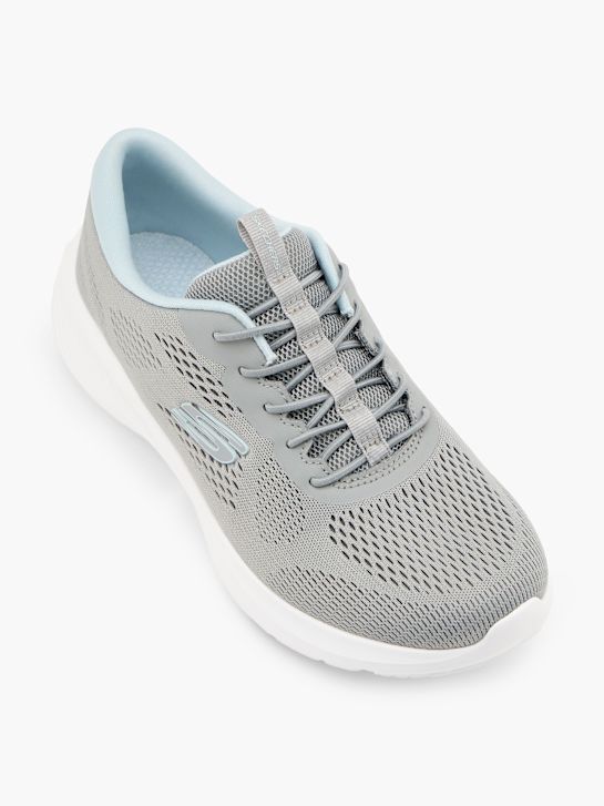 Skechers Slip on világosszürke 138982 2