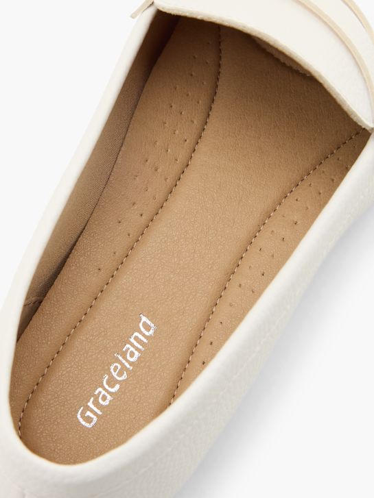 Graceland Mocassins Blanc 139002 5