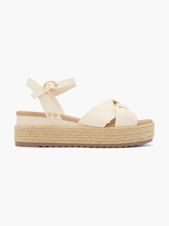 Graceland Sandalias de tacón Beige 139132 1