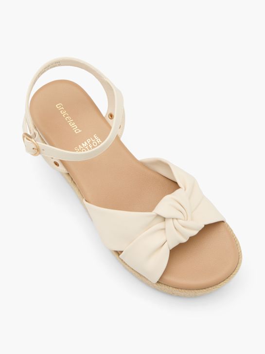 Graceland Sandalias de tacón Beige 139132 2