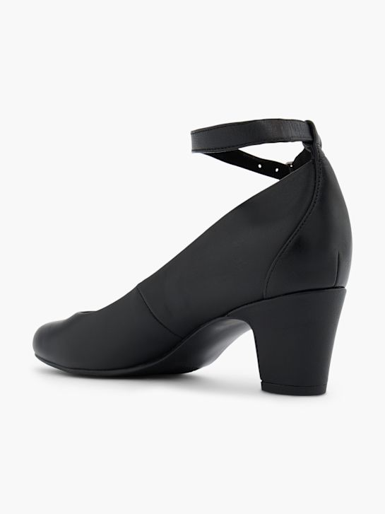 5th Avenue Spangenpumps Schwarz 139154 3