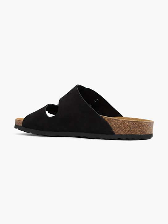Graceland Chinelo com palmilha alta Preto 139230 3