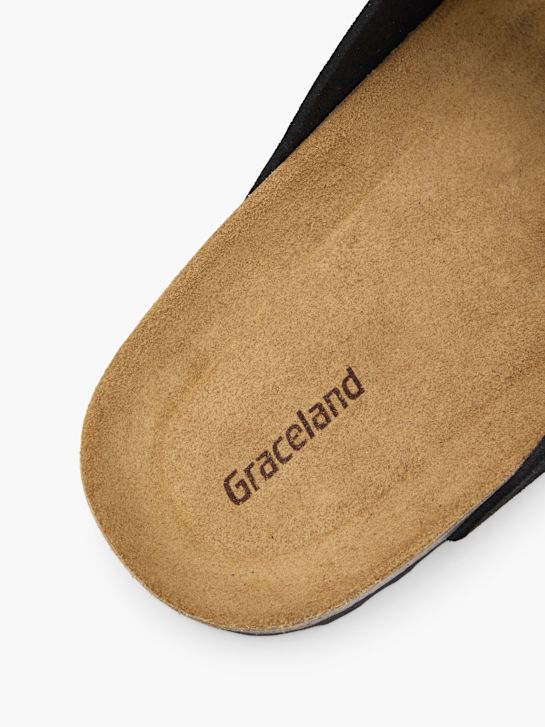 Graceland Chinelo com palmilha alta Preto 139230 6