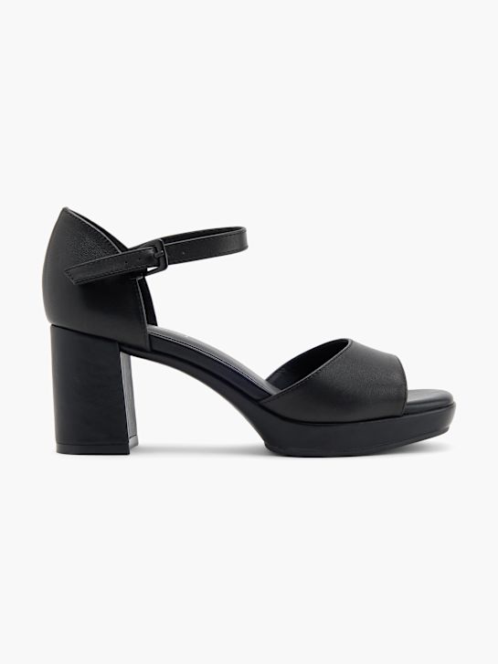 5th Avenue Sandales à talons Noir 139263 1