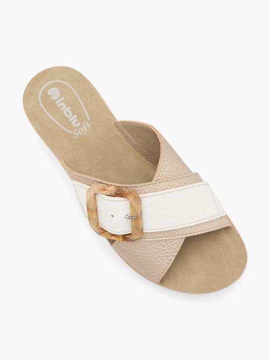 inblu Ciabatta aperta dietro Beige 139323 2