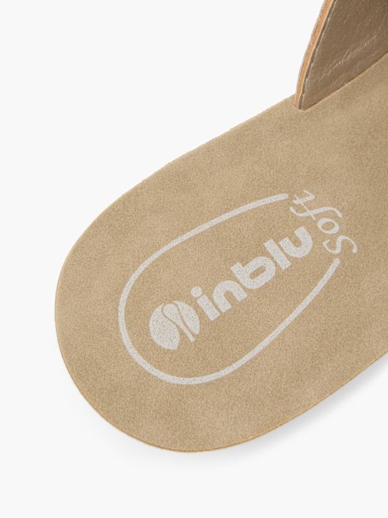 inblu Ciabatta aperta dietro Beige 139323 6