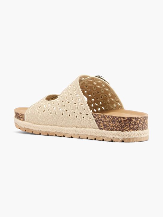 Catwalk Chinelo com palmilha alta Beige 139335 3