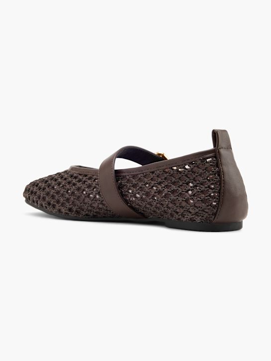 Graceland Ballerines Marron 139454 3