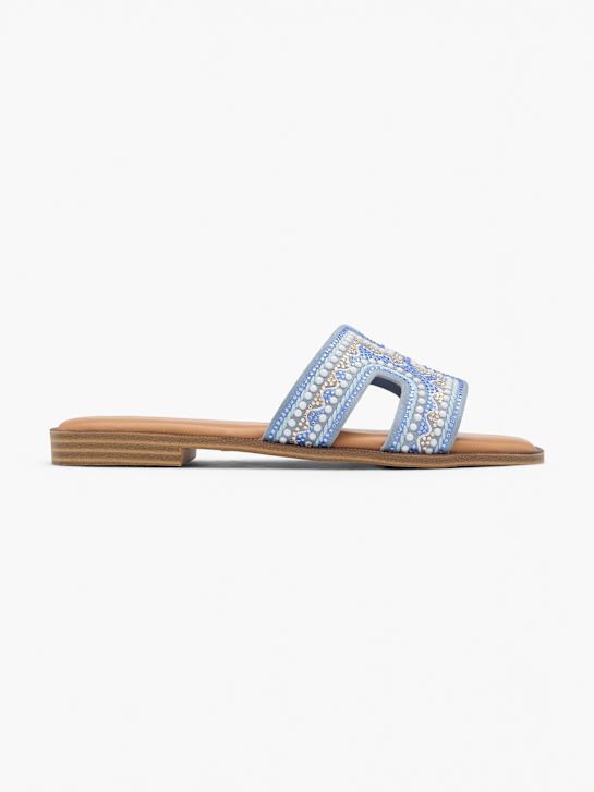 Catwalk Ciabatta bassa Blu 139481 1