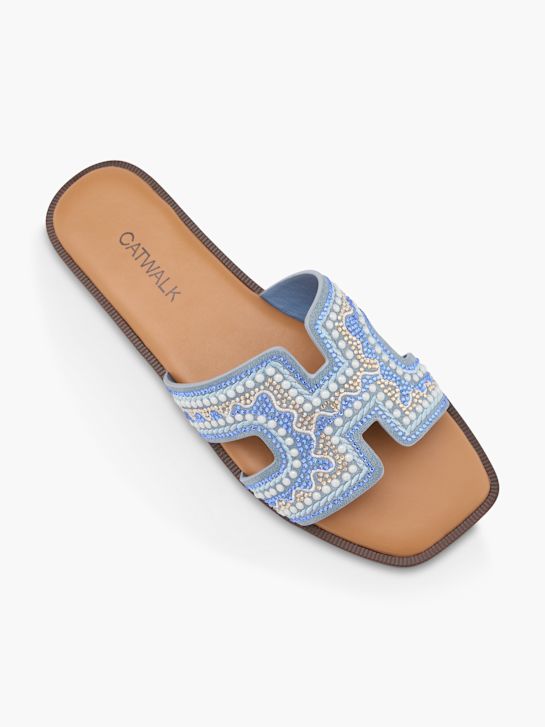 Catwalk Ciabatta bassa Blu 139481 2