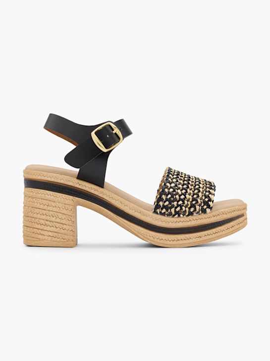 Graceland Sandalo con tacco Nero 139497 1
