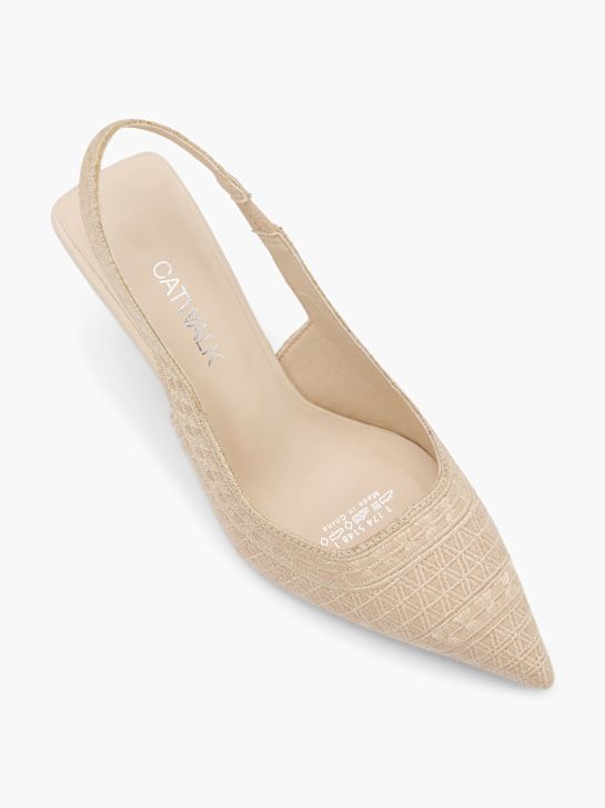 Catwalk Décolleté con cinturino Beige 139511 2