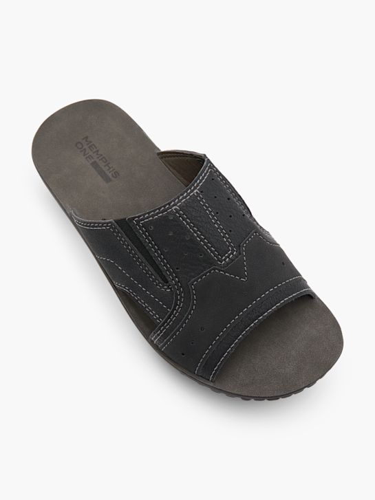 Memphis One Ciabatta bassa Nero 139580 2
