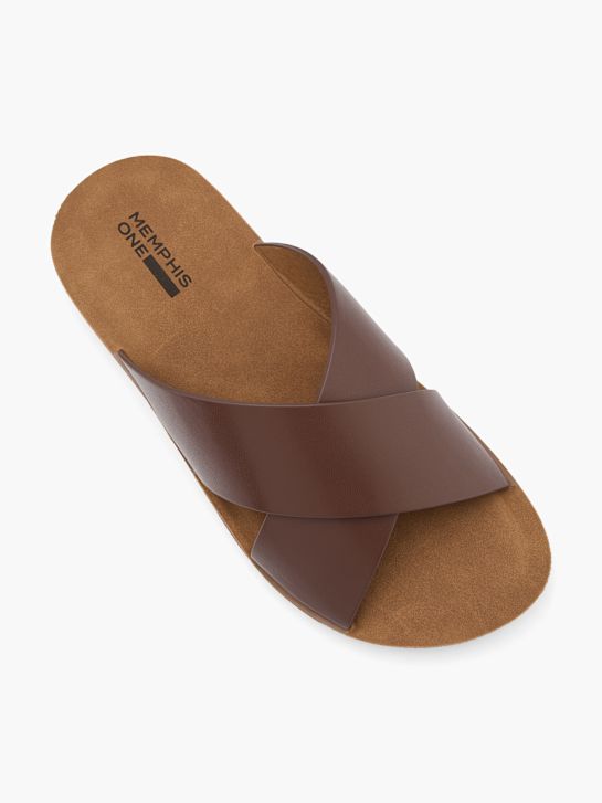 Memphis One Ciabatta bassa Marrone 139741 2