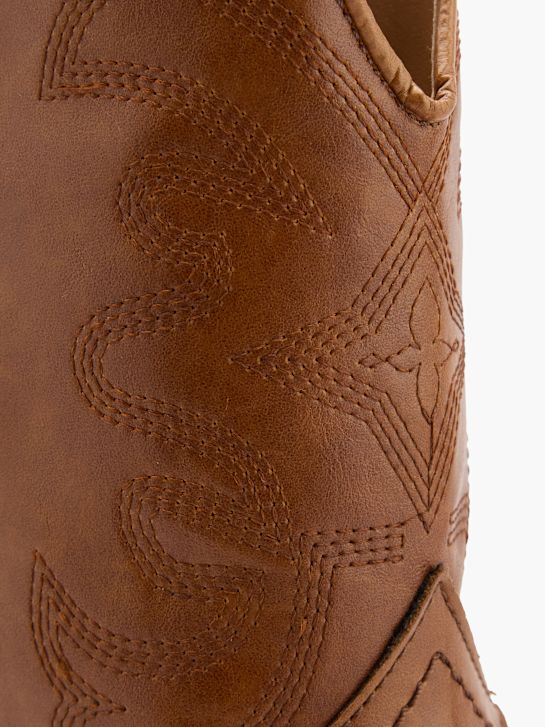 Claudia Ghizzani Cowboy Boots Cognac 139758 5