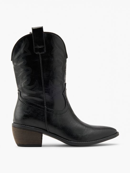 Claudia Ghizzani Cowboy Boots Schwarz 139760 1