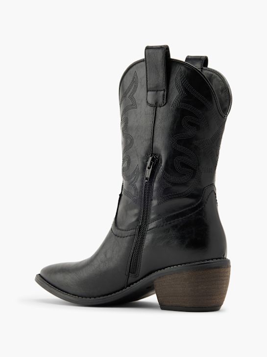 Claudia Ghizzani Cowboy Boots Schwarz 139760 3