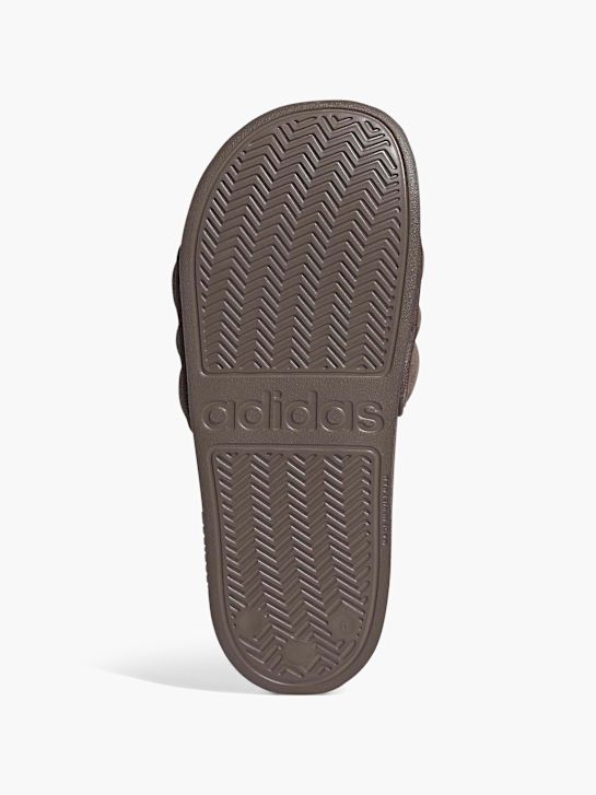 adidas Claquettes Marron 140004 4