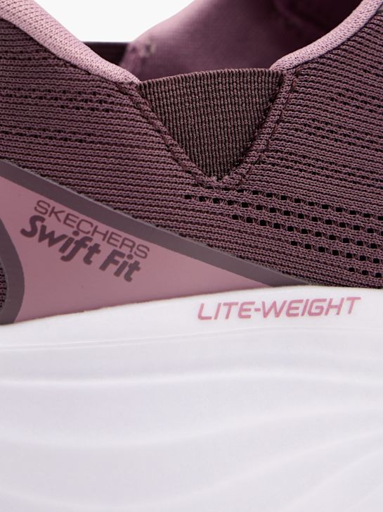 Skechers Buty wsuwane Bordowy 140117 5