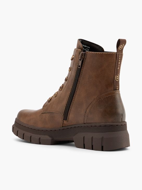 bugatti Bottes à lacets Marron 140153 3
