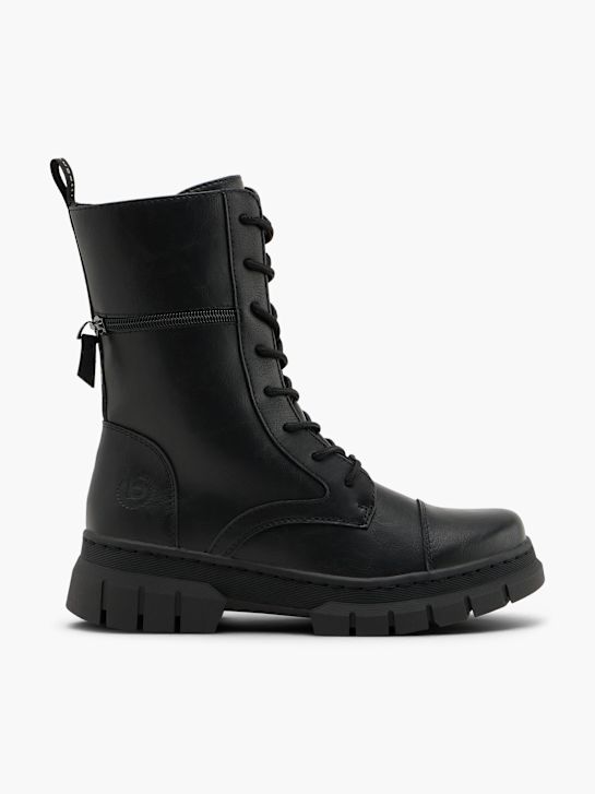 bugatti Schnürboots Schwarz 140154 1