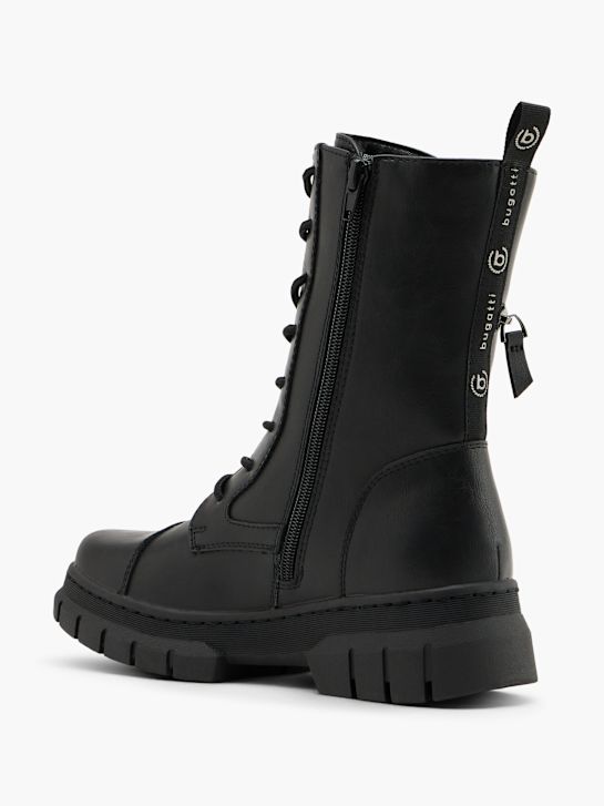 bugatti Schnürboots Schwarz 140154 3