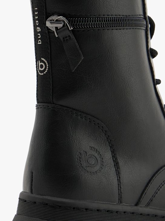 bugatti Schnürboots Schwarz 140154 5