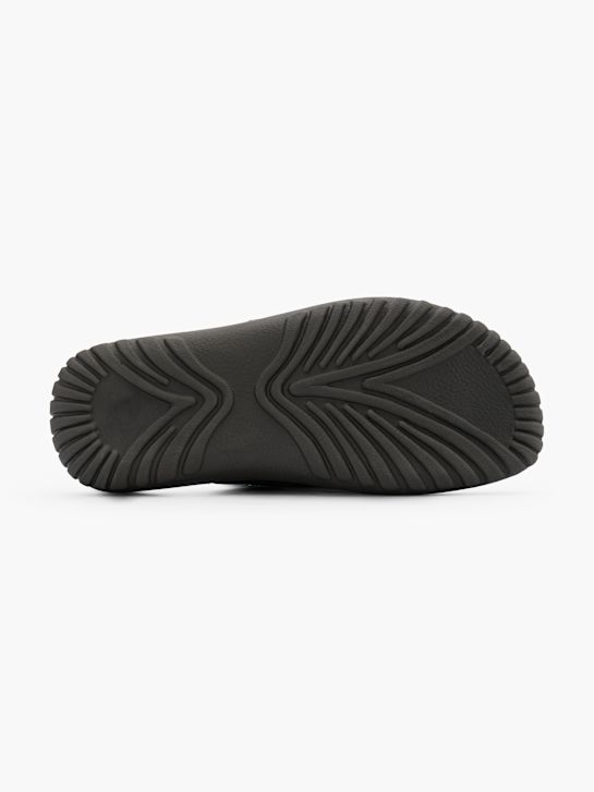 Memphis One Flache Pantolette Schwarz 140358 4