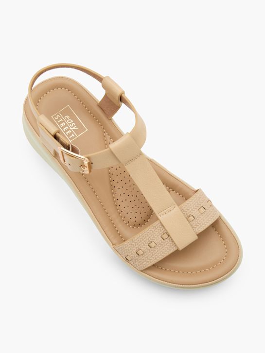 Easy Street Sandalias de tacón Beige 140539 2